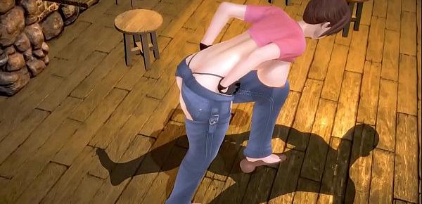  I MET A LONELY GIRL AT THE BAR 3D HENTAI 67
